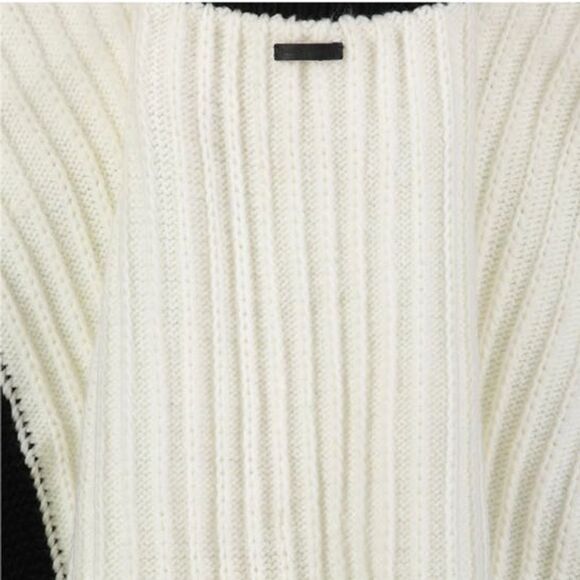 NWT Rebecca Minkoff Colorblock Rib Poncho - Picture 2 of 8